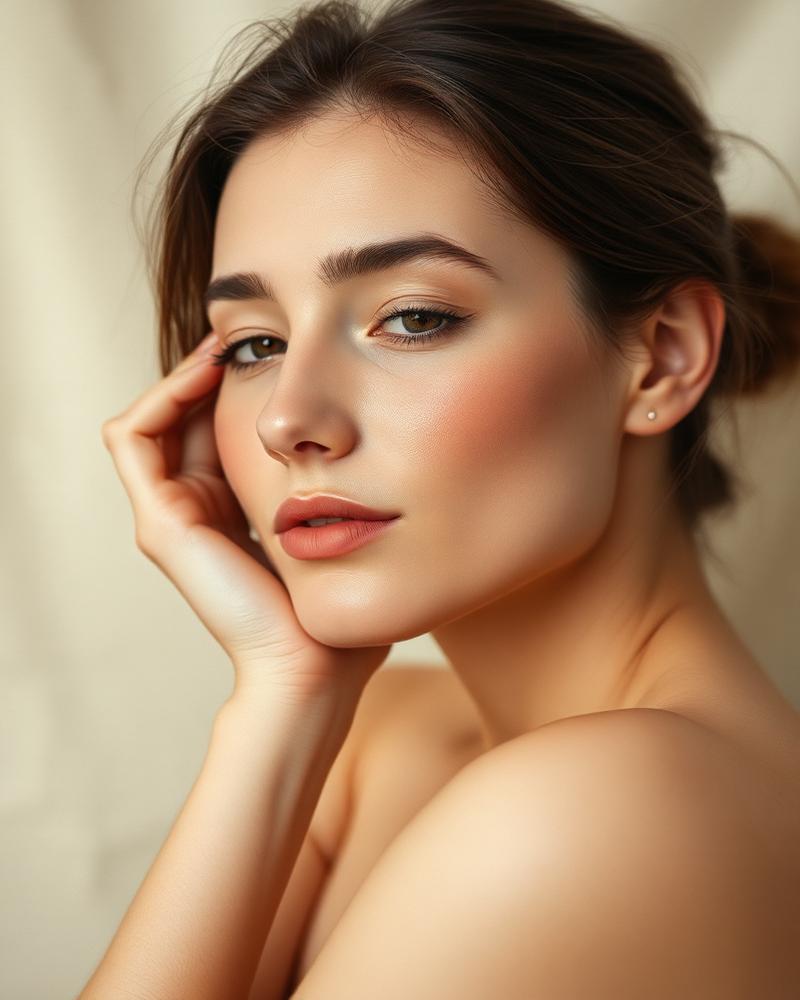 Femme à la peau sensible, lumière diffuse