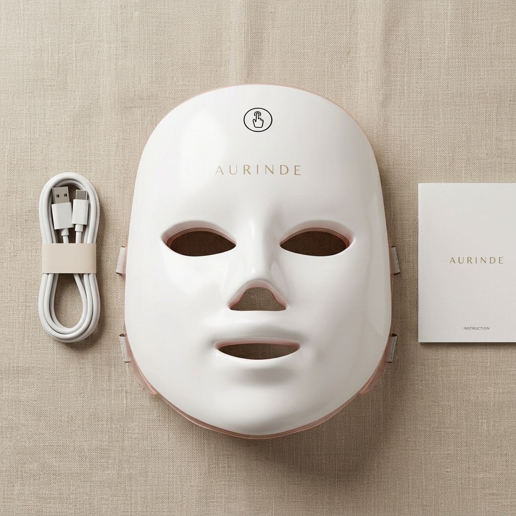 Contenu de la boîte Masque LED Visage
