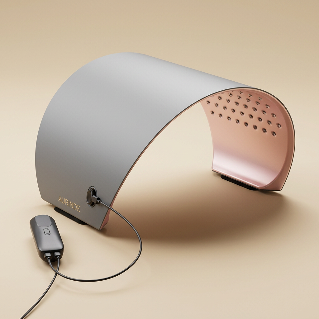 Dôme LED Premium AURINDE — Canopée large, séances longues, sans contact